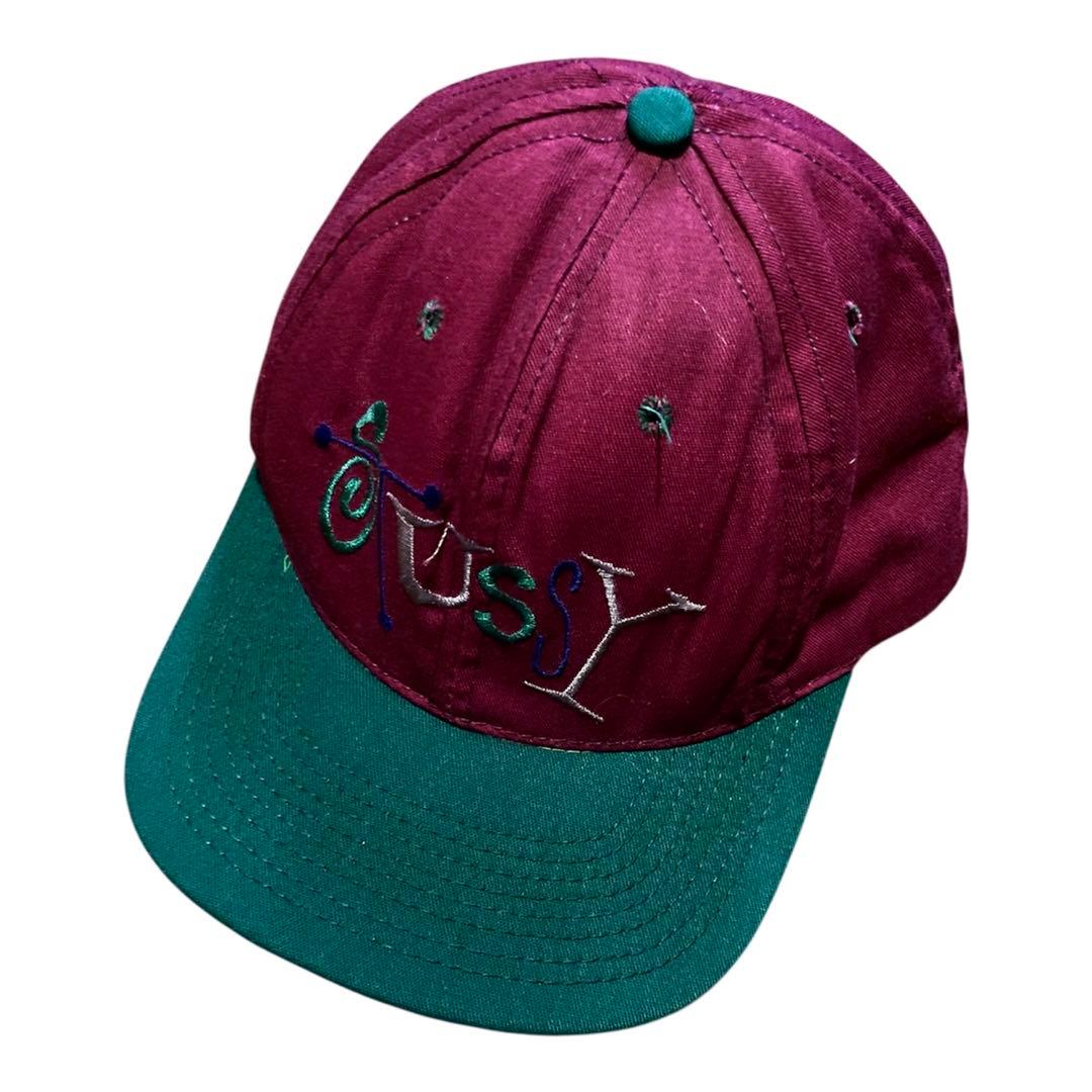 激レア 80s Old Stussy 音符 USA Cap