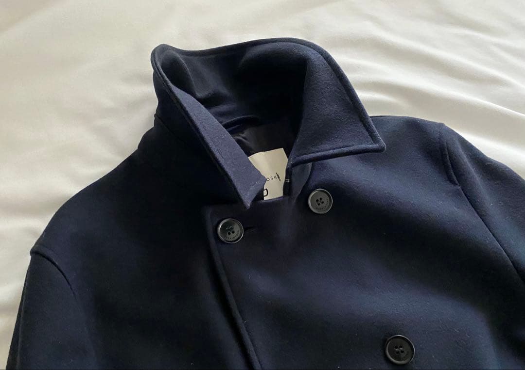 MACKINTOSH マッキントッシュ　ウールコート　ネイビー　フェトラー　36