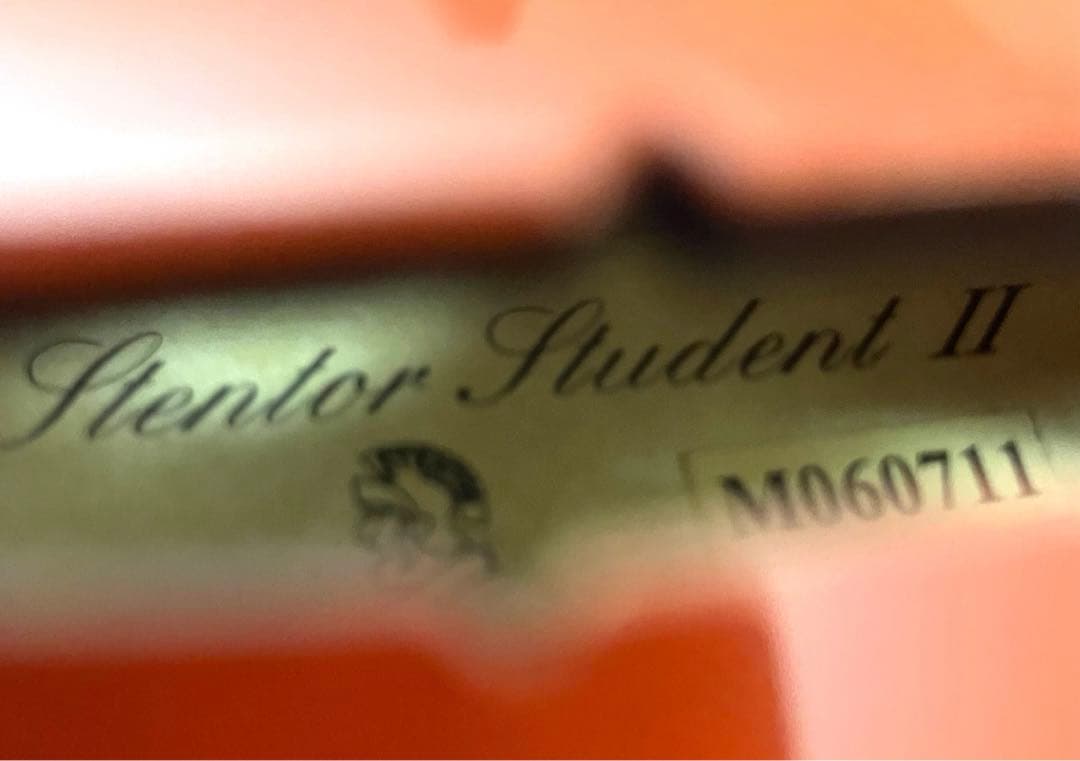 美品 送料無料 STENTOR student II バイオリン 1/8
