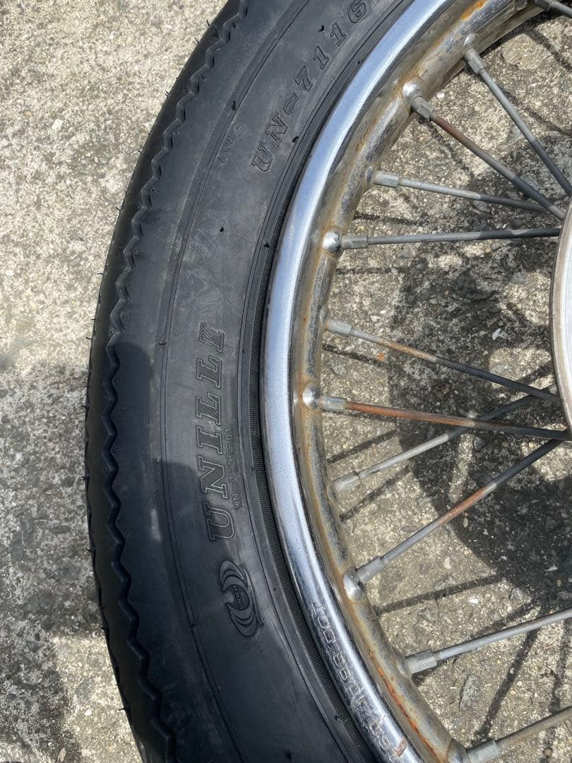 ビラーゴ250ビンテージタイヤ
