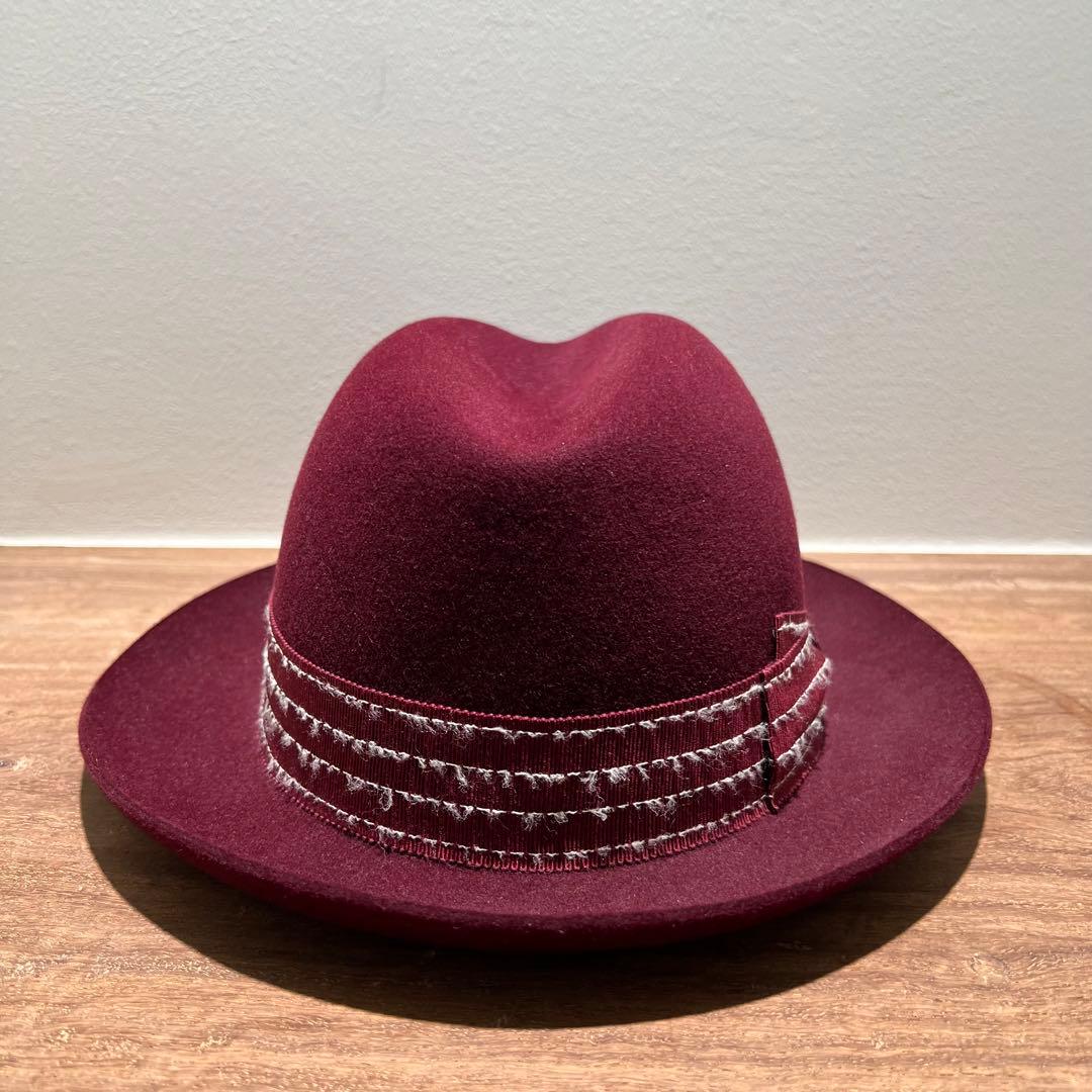 Borsalino ボルサリーノ メンズ ウール ハット イタリア製