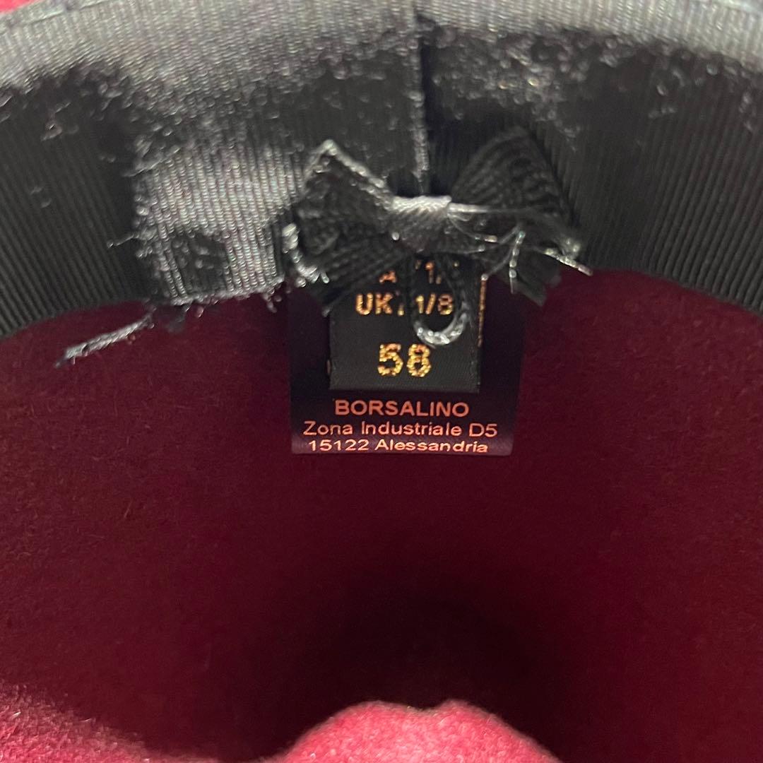 Borsalino ボルサリーノ メンズ ウール ハット イタリア製