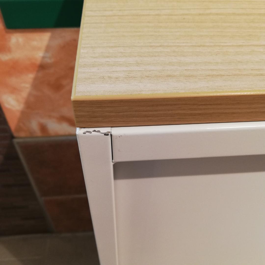 美品♠シンラインキャビネット HTM-109GSN-W9　上板付き　A