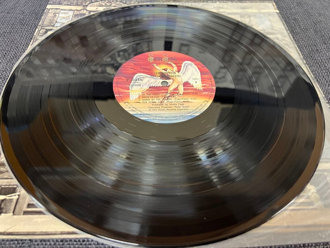 洋楽 LED ZEPPELIN PHYSICAL GRAFFITI P-5163/4