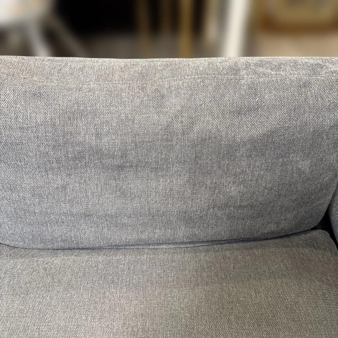 2人掛けソファ グレー 椅子 家具 送料込み