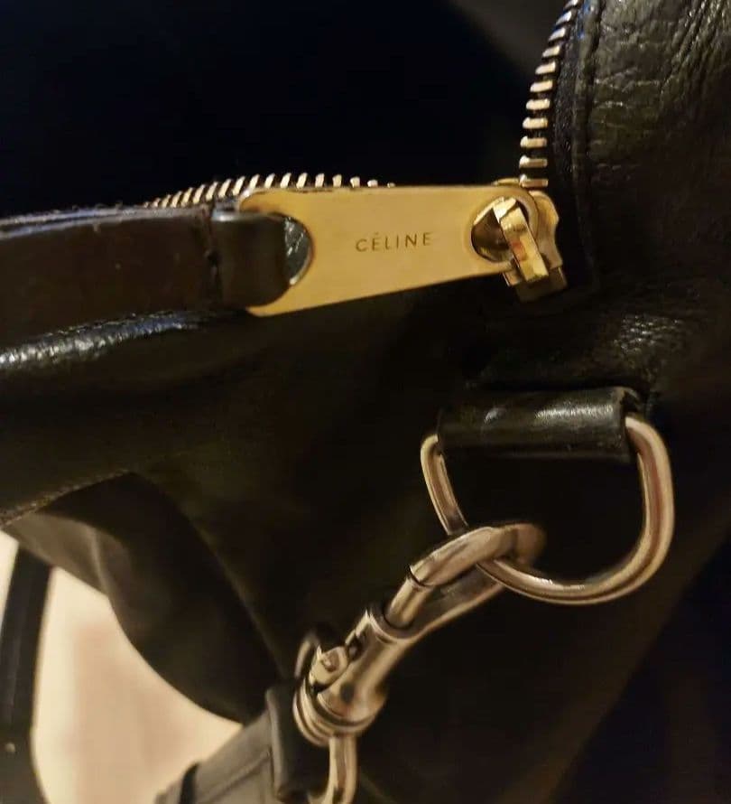 セリーヌ ショルダーバッグ ボストンバッグ フィービー期 ブラック