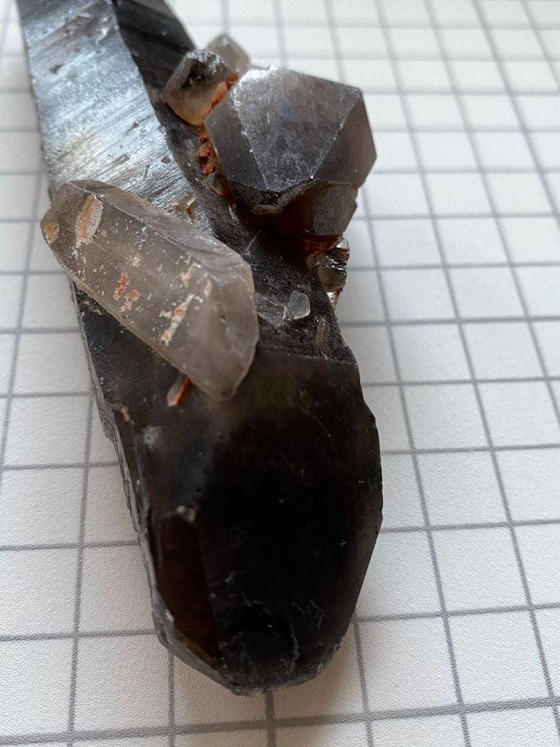 モリオン　ダブルポイント　タビュラークリスタル　ファントム　天然石　ワンド