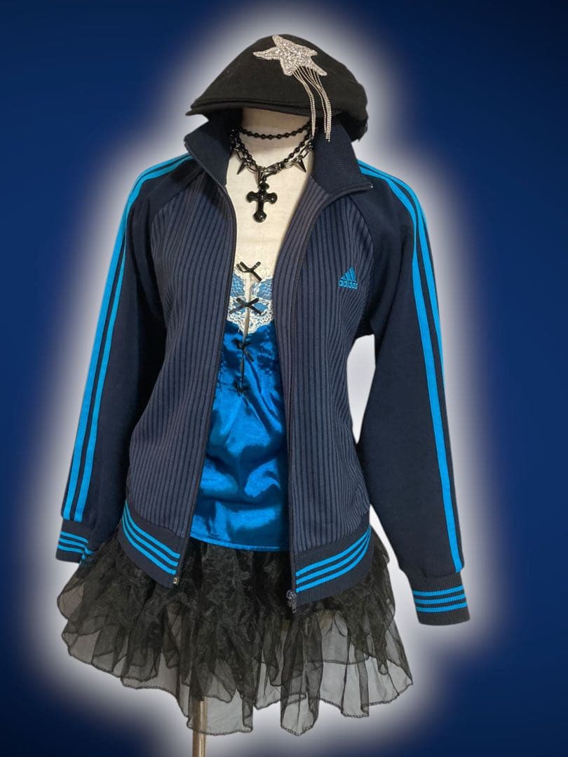 y2kサテン姫ギャルレースリボンゴシックキャミフェアリーグランジ古着屋ロック古着