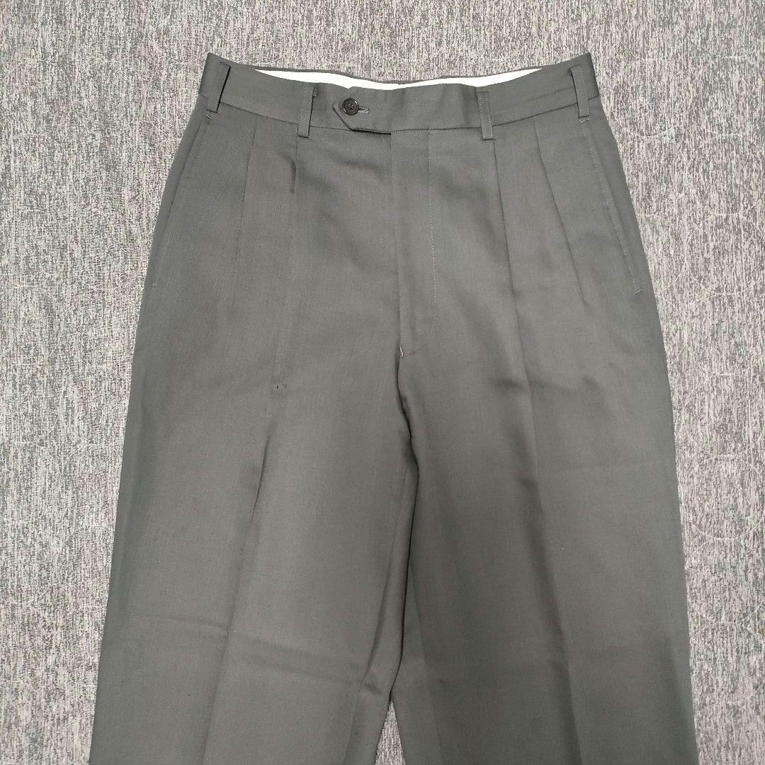 vintage スーツ ダブル セットアップ 5点セット ボックスシルエット