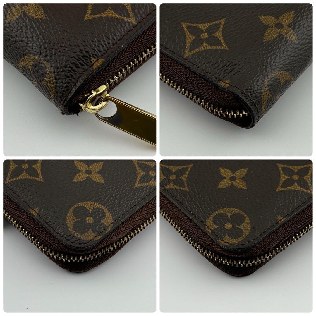 【極美品】ルイヴィトン モノグラム ジッピーパース　ラウンドファスナー