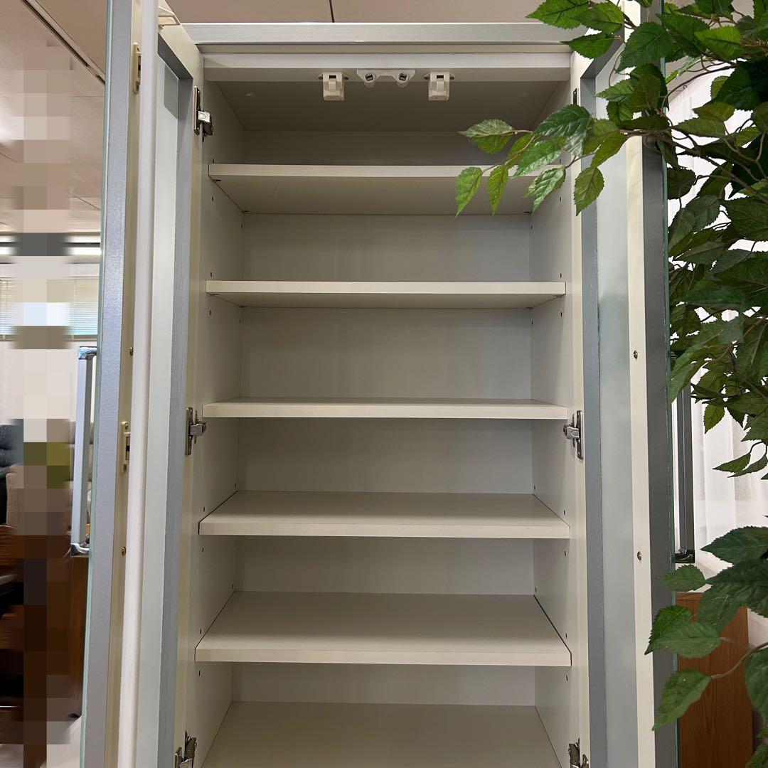 処分品★食器棚 カップボード 60cm幅 ダイニングボード 耐震ラッチ