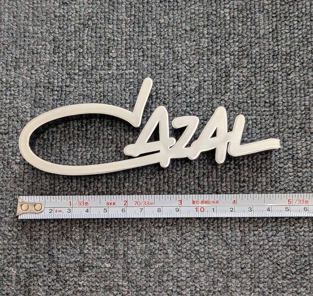 Cazal シルバー ロゴ ディスプレイ約15cm