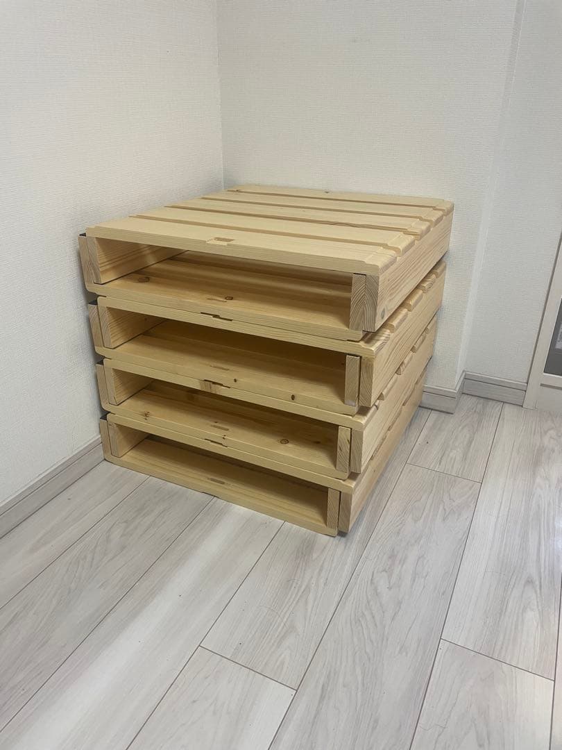 【美品】木製すのこベッド