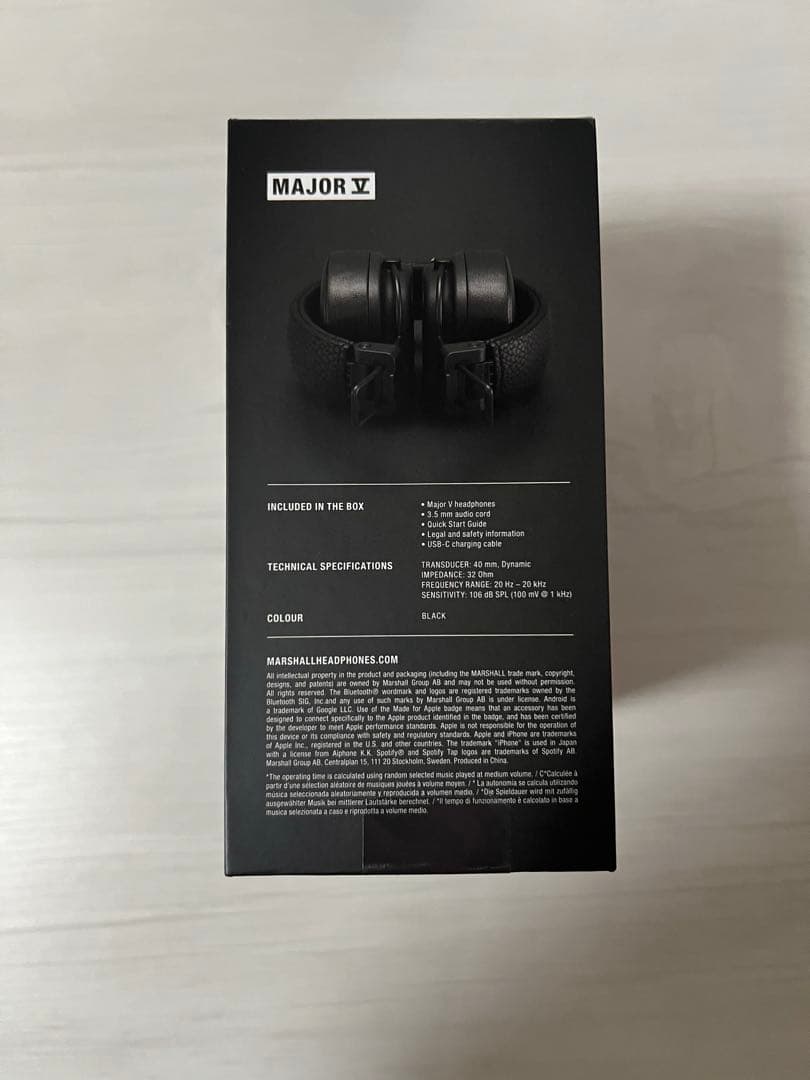 【Marshall】MAJOR V ヘッドフォン