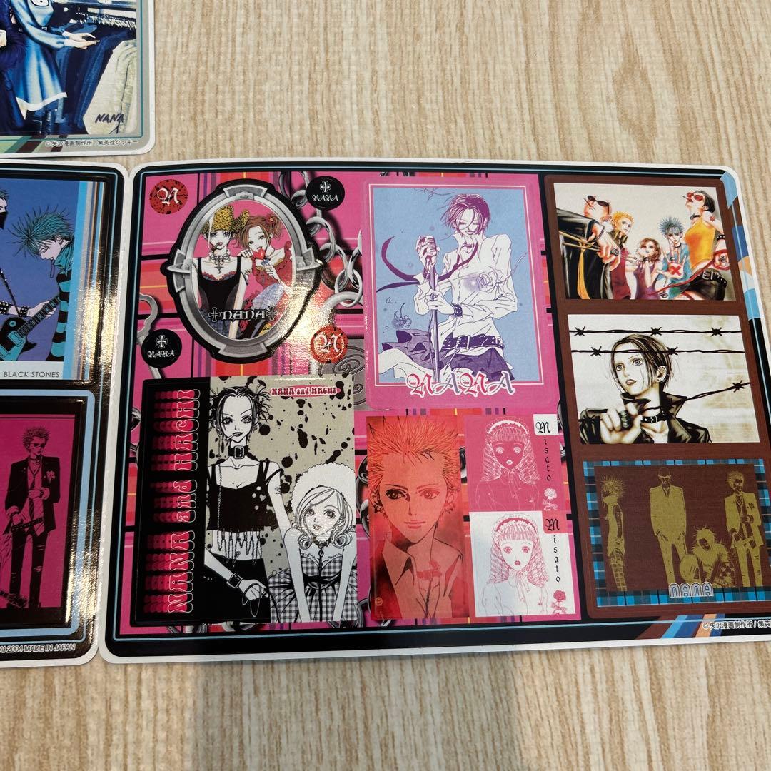 【新品未使用品】全4種　NANA ジャンボシールダス シール帳 矢沢あい