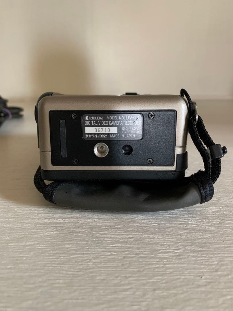 京セラ DV L1 動作品 MiniDVビデオカメラ 527 dcr pc7