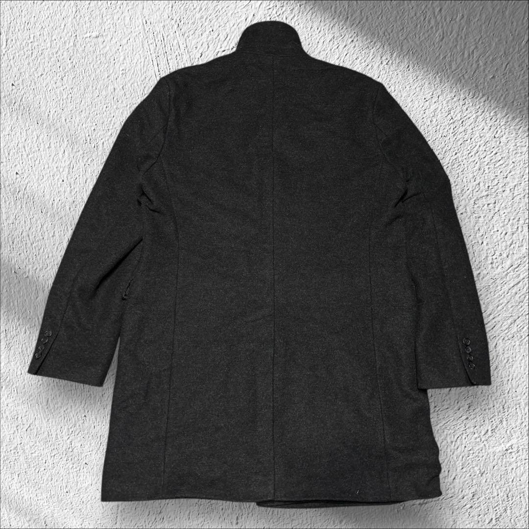 美品　Barbour エドワード ウール チャコール L No.134