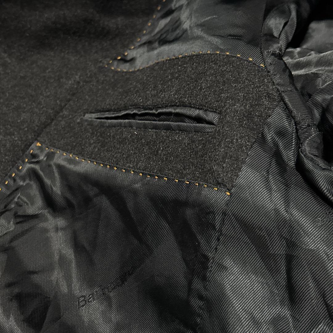 美品　Barbour エドワード ウール チャコール L No.134