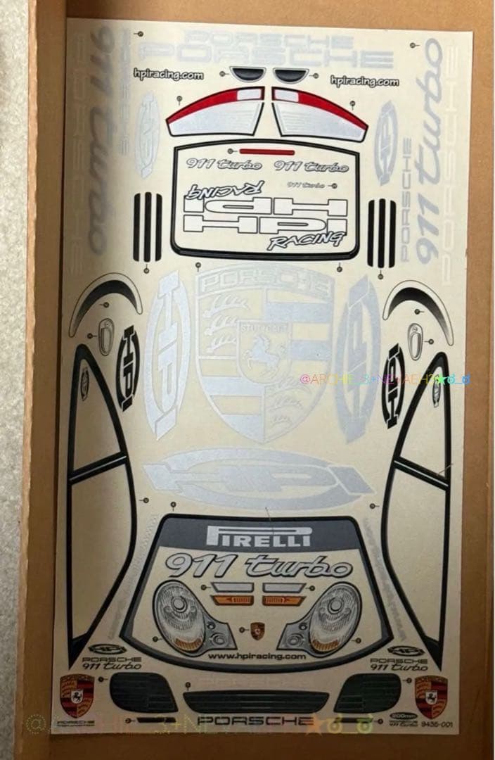 HPI★RS4 Sport2 ポルシェ911 キット 1/10スケール