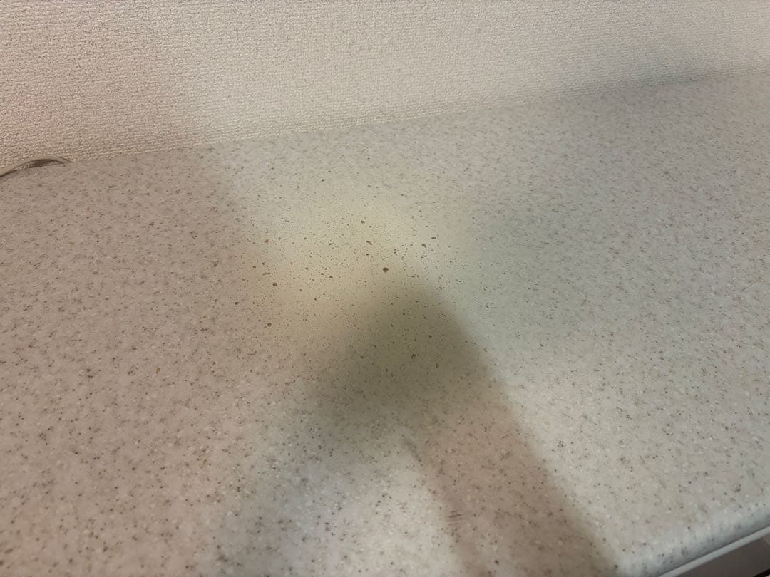 ニトリ　キッチンカウンターアルミナ2 120CT WH