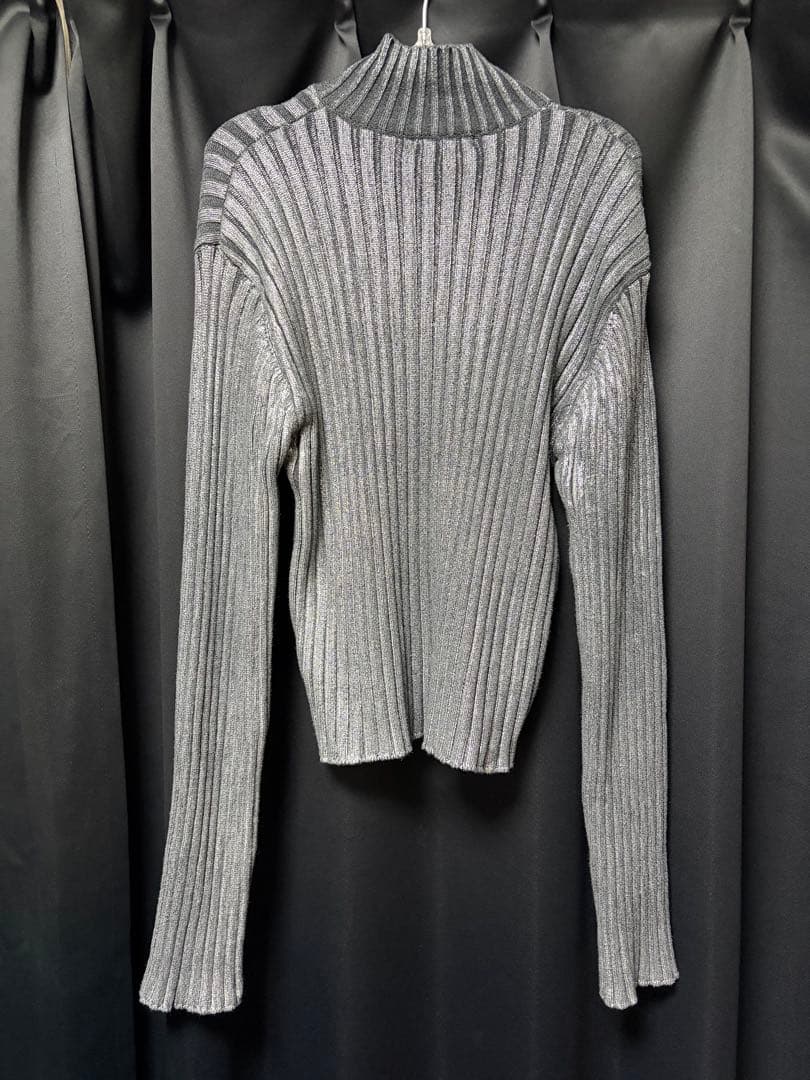 Jaded London 短丈ドライバーズニット　Mサイズ　グレー