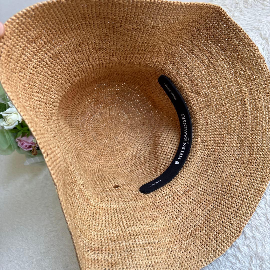 ヘレンカミンスキー プロバンス10 麦わら帽子 ストローハット