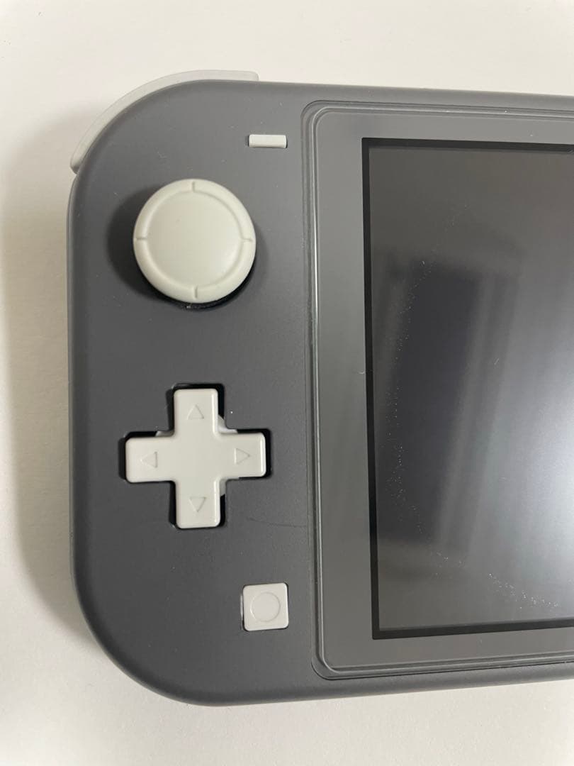 画面キズ有・Switch Lite ・グレー・希望でオマケ付