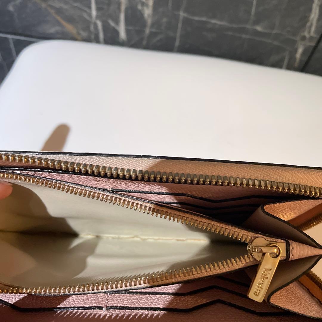 ヴァレクストラ　Lジップパース　ウォレット　ペオニア