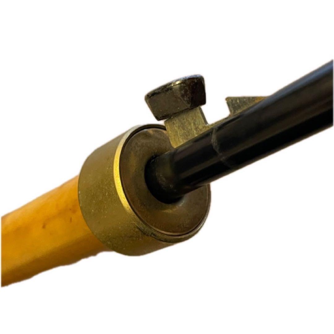 ルイヴィトン モノグラム パラプルュイジブレ 傘 90cm 7本骨 ブラウン