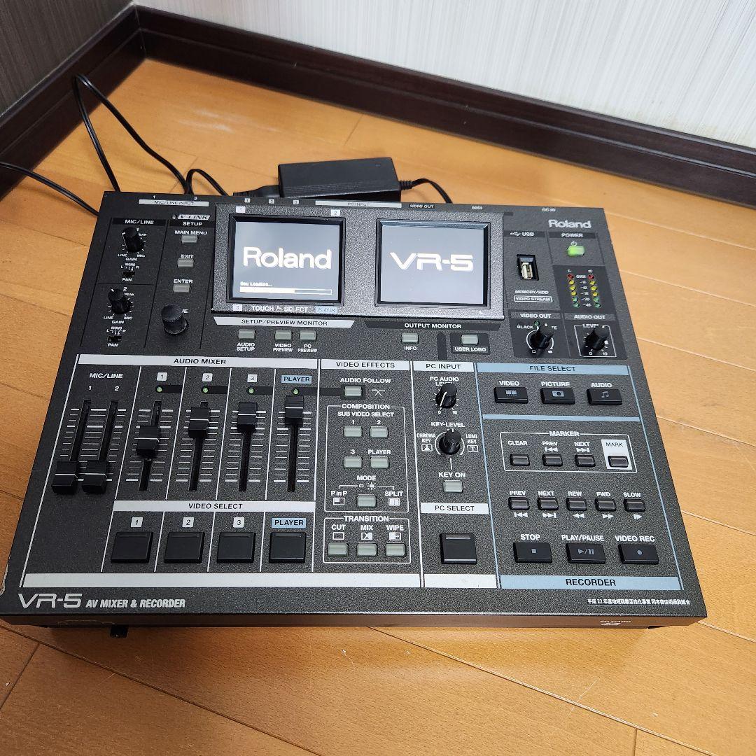 【美品】Roland VR-5 AV MIXER&RECORDER