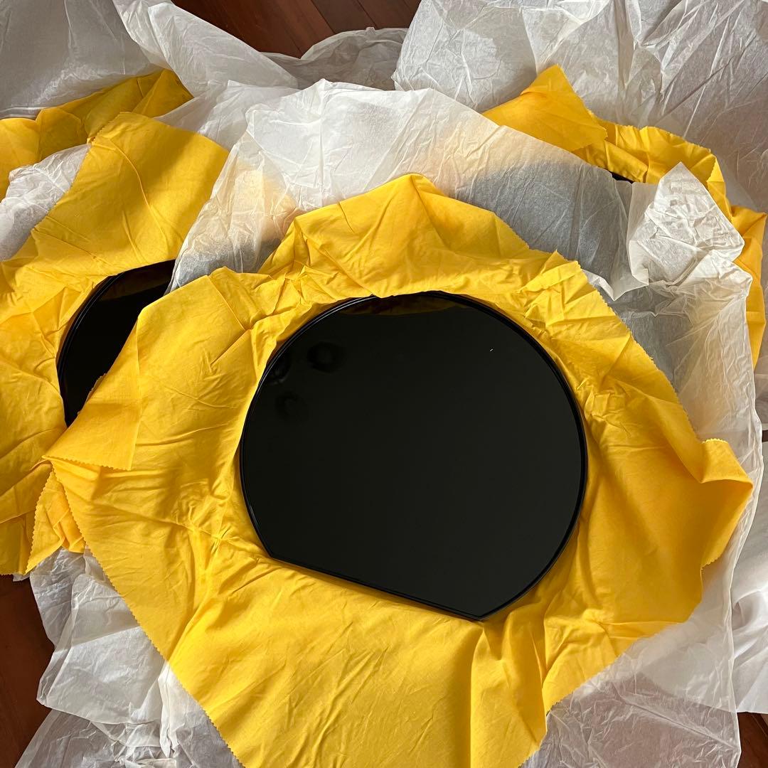 輪島塗　半月卓上膳　② 5 客　慶塚漆器工房　慶塚作