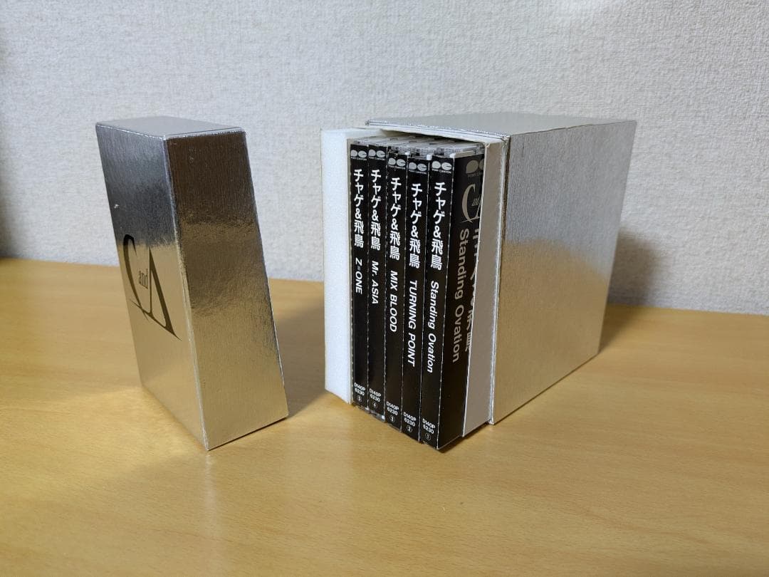 CHAGE&ASKA CD BOX-5 黒帯付き ミラー付 超レア チャゲ＆飛鳥