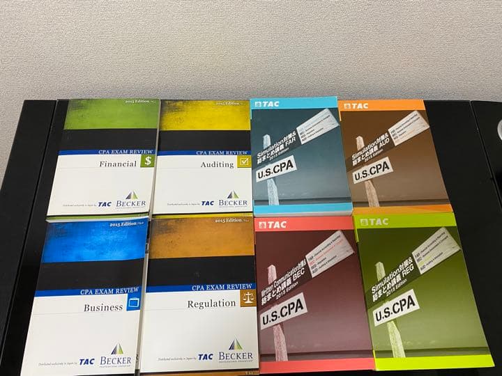 TAC USCPA(米国公認会計士) DVD テキスト 問題集 2015年度版