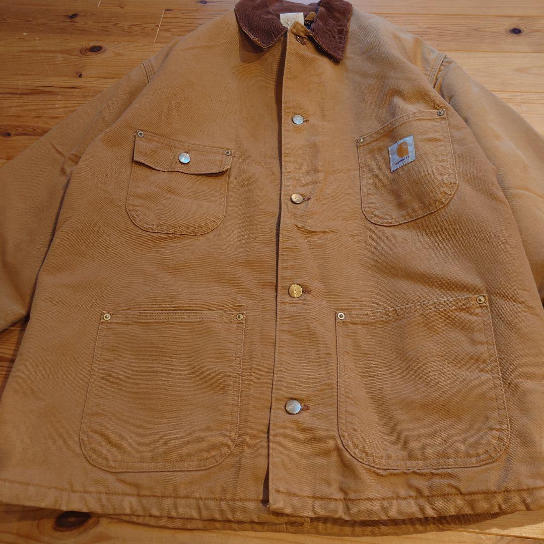 USA製 星タグ Carhartt カーハート チョアコート 44