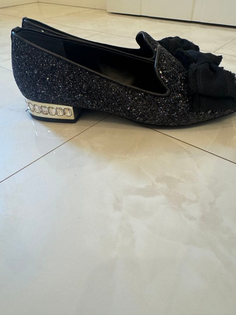 らいらっく⭐︎ダイアナ　グリッター フラットシューズ