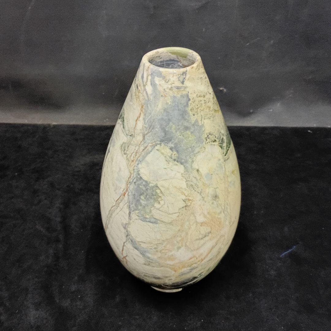 大理石製 テーパー型花瓶