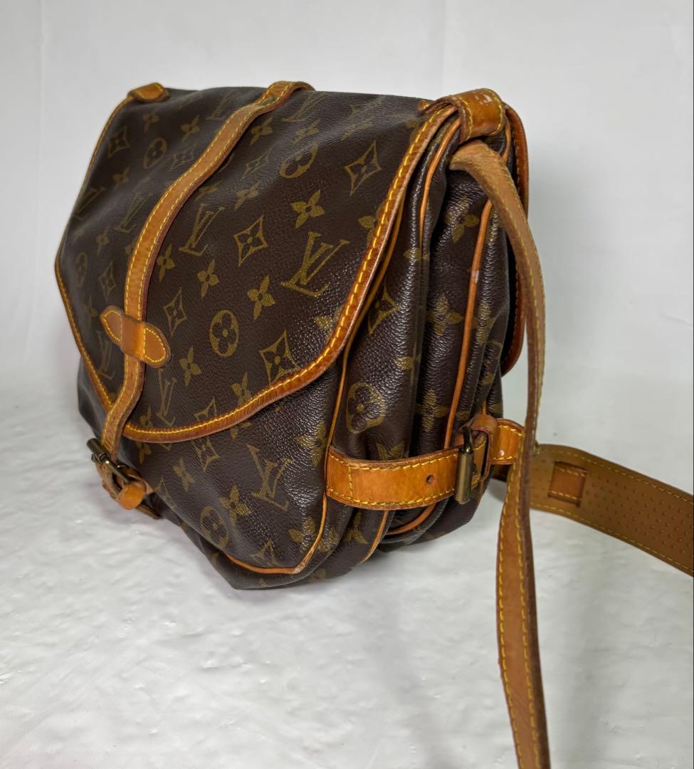 ルイヴィトン　ソミュール35　ショルダーバッグ　モノグラム LV