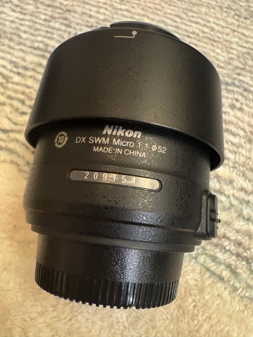 Nikon AF-S Micro NIKKOR 40mm f/2.8G防湿庫保管