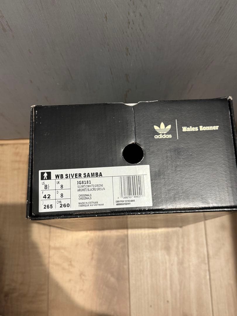 シューズ adidas WALES BONNER SIVER SAMBA 26.5 CM