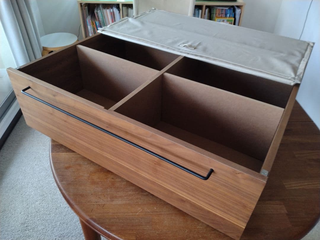 【アオイ^_^】MUJI無印良品 ベッドフレーム下収納25cm大2点まとめ