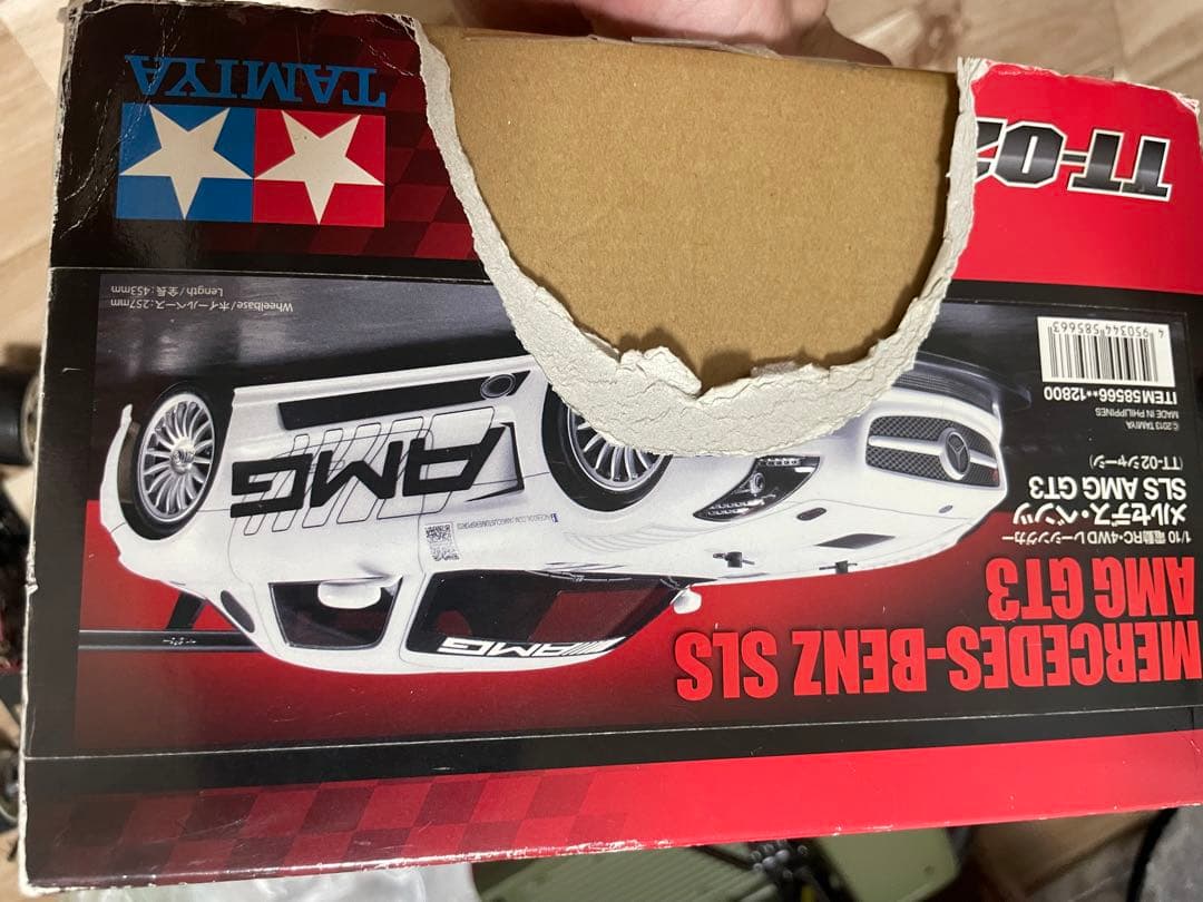 ホビーラジコン Tamiya TT-02 Mercedes-Benz SLS AMG GT3