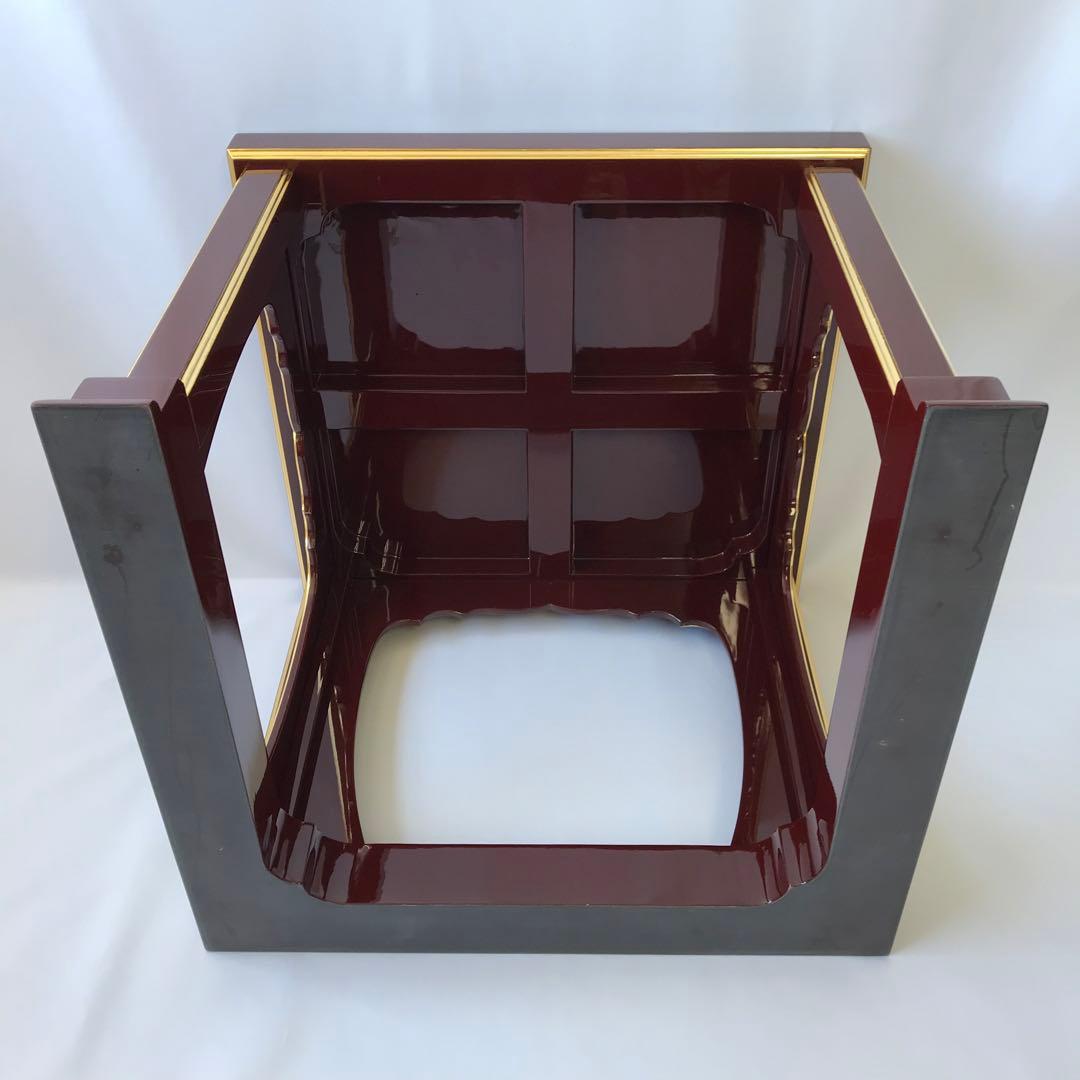 寺院用椅子 ウルミ色 面金 僧侶用椅子