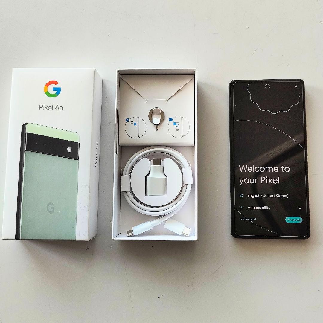 SIMフリー Google Pixel 6a 128GB セージ