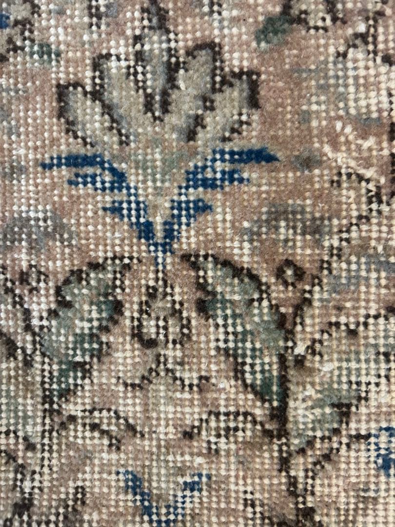 ビィンテージラグ　オーバダイ　トルコラグ