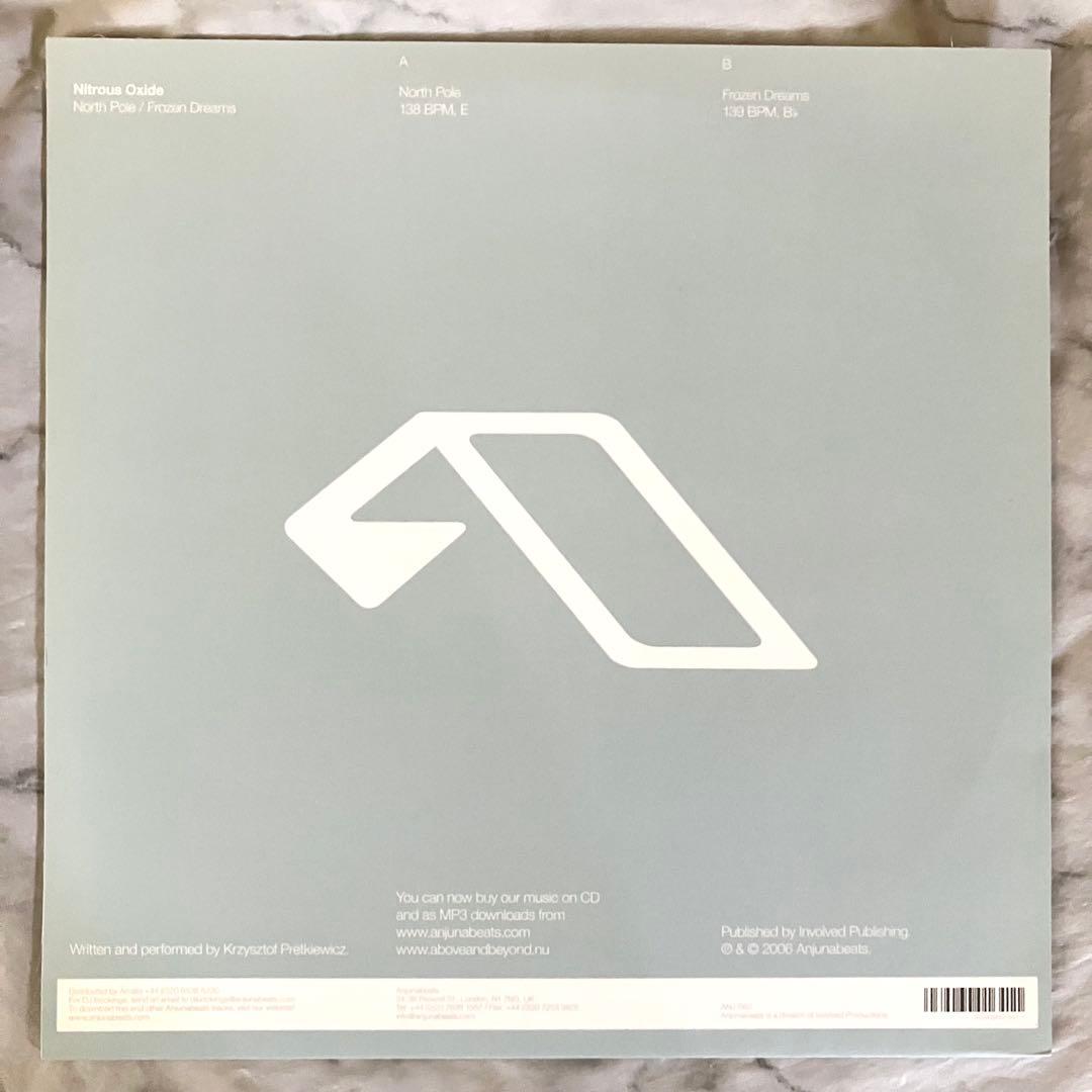 洋楽 Nitrous Oxide - North Pole 12\" ANJUNA
