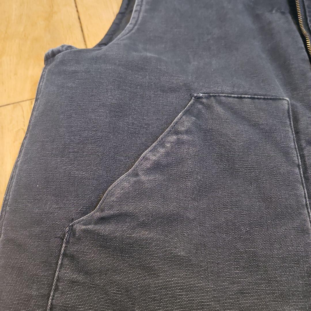 Carhartt 　ダックベスト　USA製　フェード
