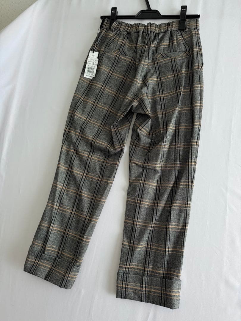 syuukka◆定価19800円◆新品タグ付◆ヤマダヤ 起毛チェックパンツ