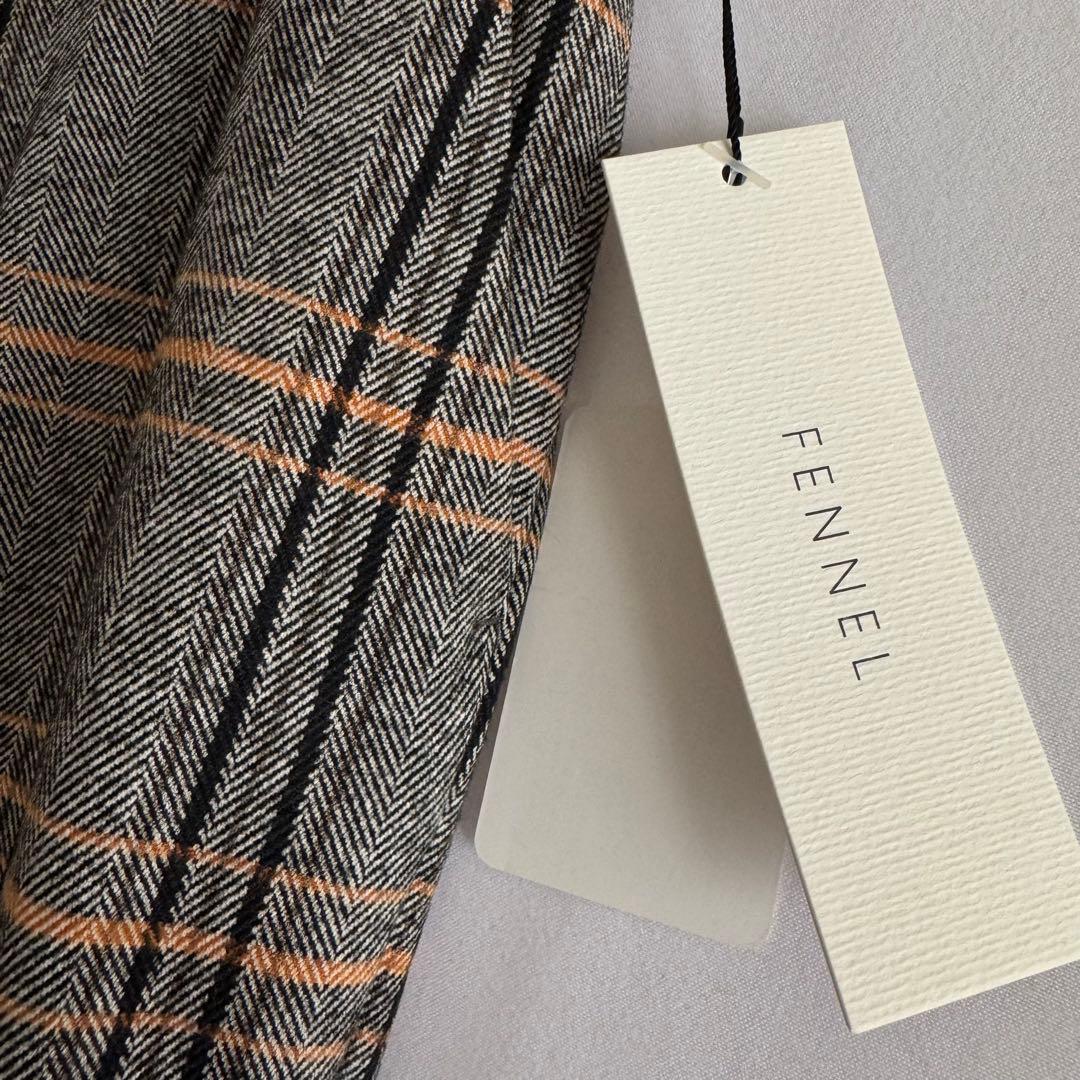 syuukka◆定価19800円◆新品タグ付◆ヤマダヤ 起毛チェックパンツ