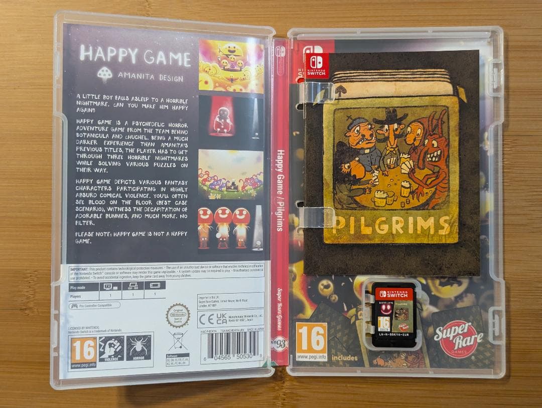 【欧州版】Pilgrims + Happy Game【Switch】