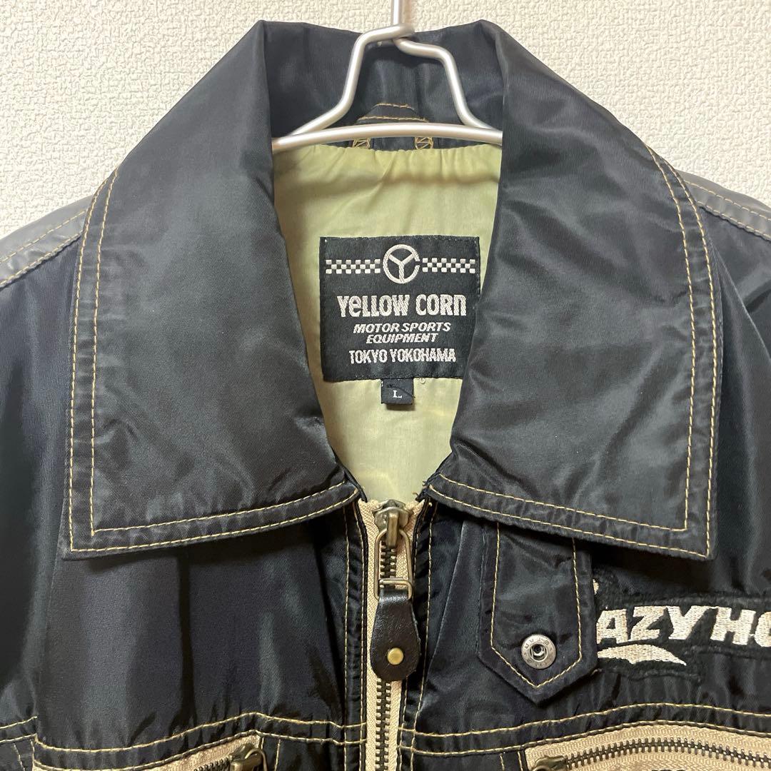 ◾️YELLOW CORN ナイロン　ジャケット　ブルゾン